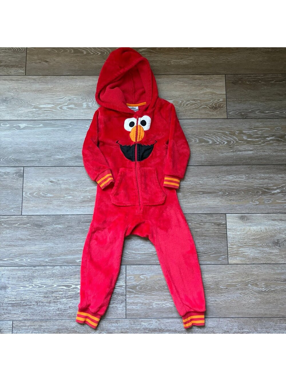 SeaWorld x Sesame Street Elmo Fleece Jumpsuit XS 2/3